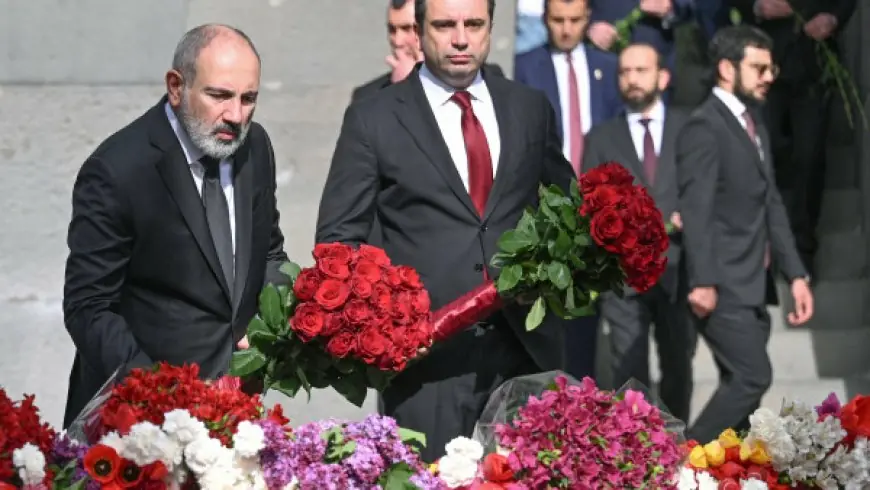 Armenia denounces contemporary ‘ethnic cleansing’ while honoring victims of WWI mass killings