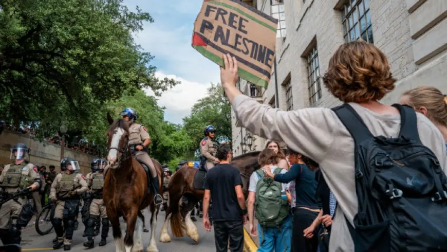 100 students arrested across US colleges during escalating pro-Palestine demonstrations