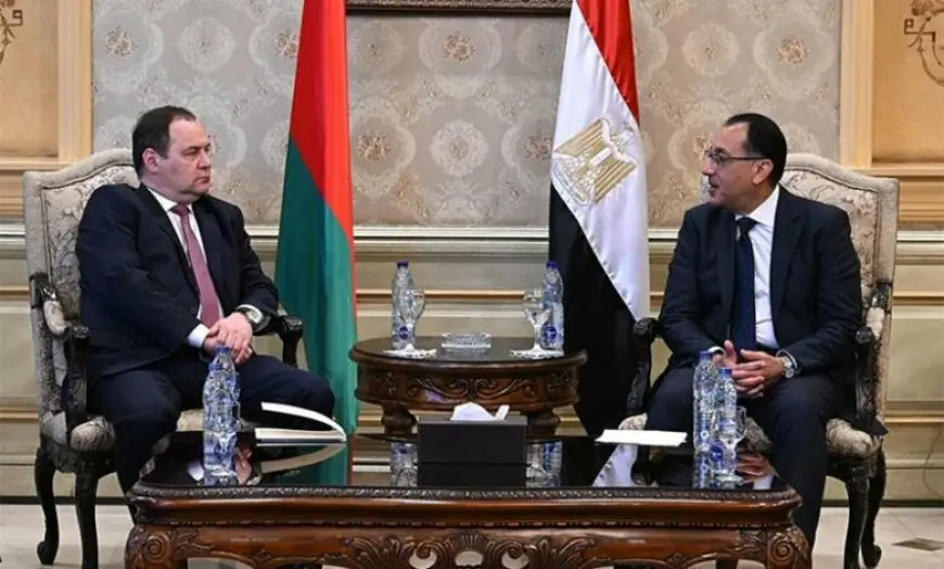 Belarusian Prime Minister Golovchenko Visits Cairo to Discuss Economic Cooperation
