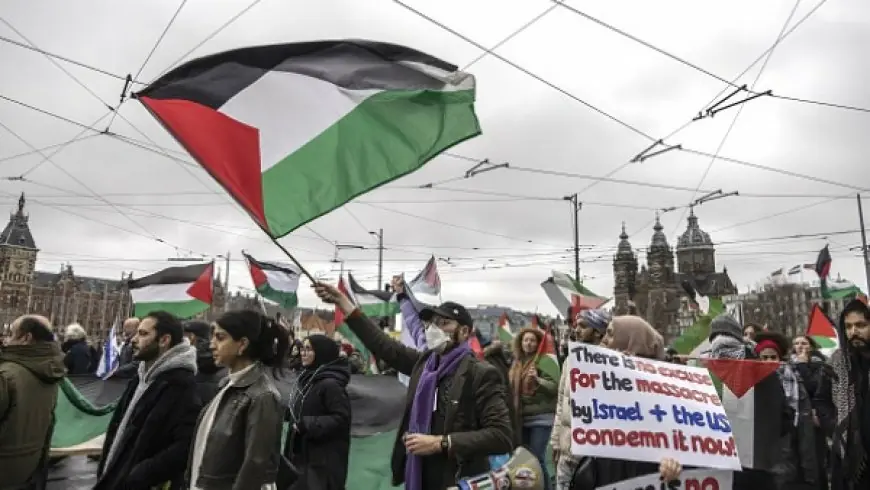 University of Amsterdam staff denounce intervention at pro-Gaza encampment