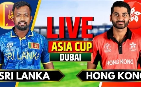 Sri Lanka Beat Hong Kong in Asia Cup 2025 Thriller as Pathum Nissanka Shines and Wanindu Hasaranga Secures Tense Finish